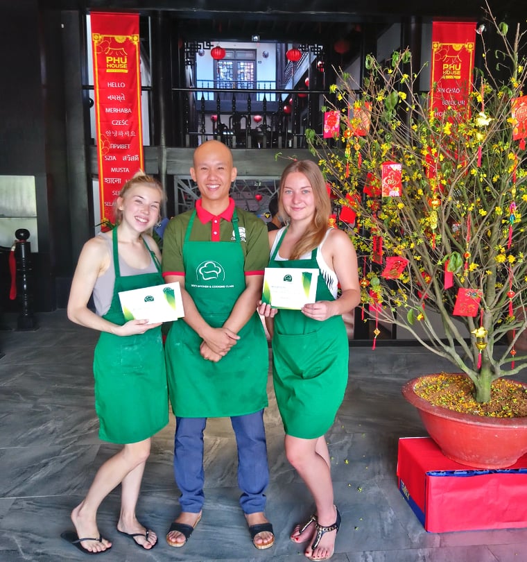 Vegan and vegetarian cooking class in Phu Quoc at Troc's Kitchen and cooking class.